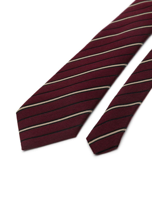 striped tie<BR/><BR/><BR/> 824100 3YR966488 SAINT LAURENT 