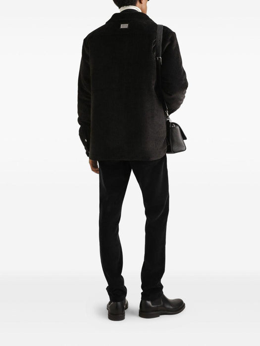 corduroy flap-pocket jacket G9BRET FUVFEN0000 DOLCE & GABBANA 
