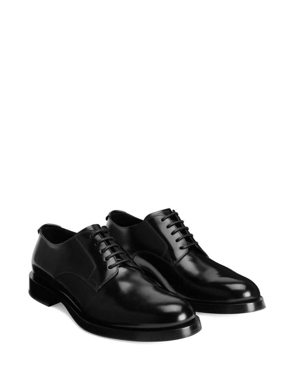 lace-up leather derby shoes A10888 A120380999 DOLCE & GABBANA 