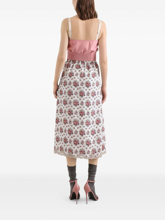 floral lace skirt F4DBCT IS10GHA5XK DOLCE & GABBANA 