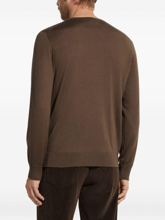mélange crew-neck sweater UGJ00A2 110M96 ZEGNA 