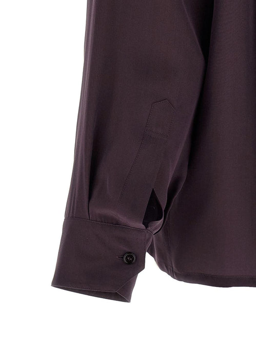 Viscose and silk shirt 854249 Y2N495055 SAINT LAURENT 