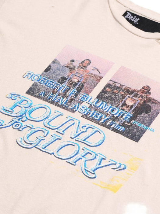 BOUND FOR GLORY TEE 2U001Q1010VWT VINTAGE CREAM PALY HOLLYWOOD 