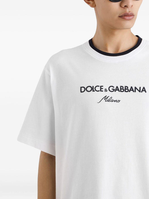 logo T-shirt G8ST6Z G7PCGW0800 DOLCE & GABBANA 