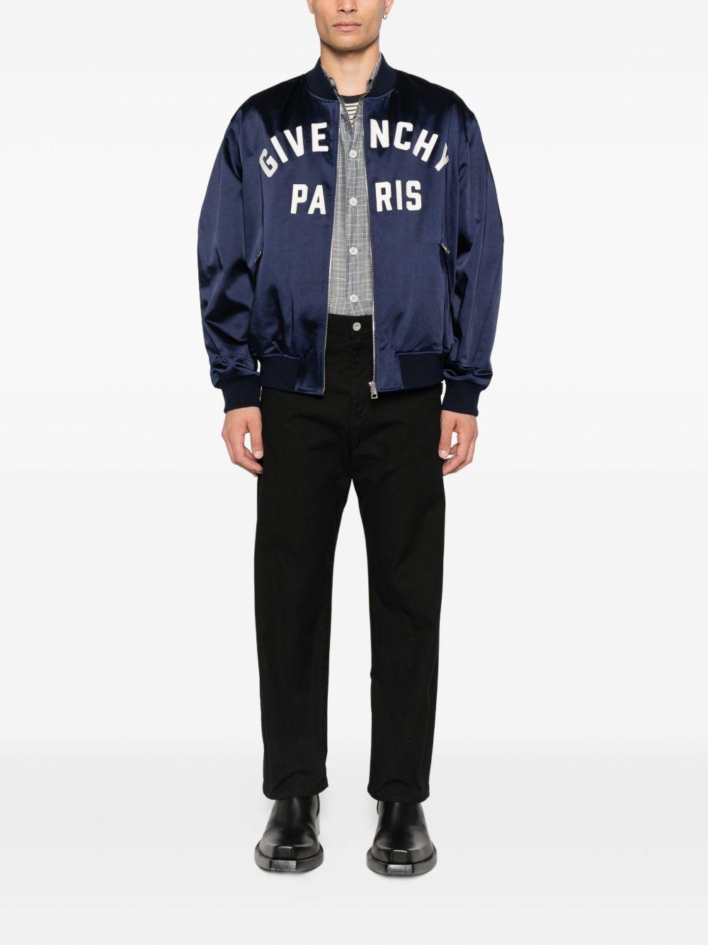 logo bomber jacket BM01E01610 410 GIVENCHY 