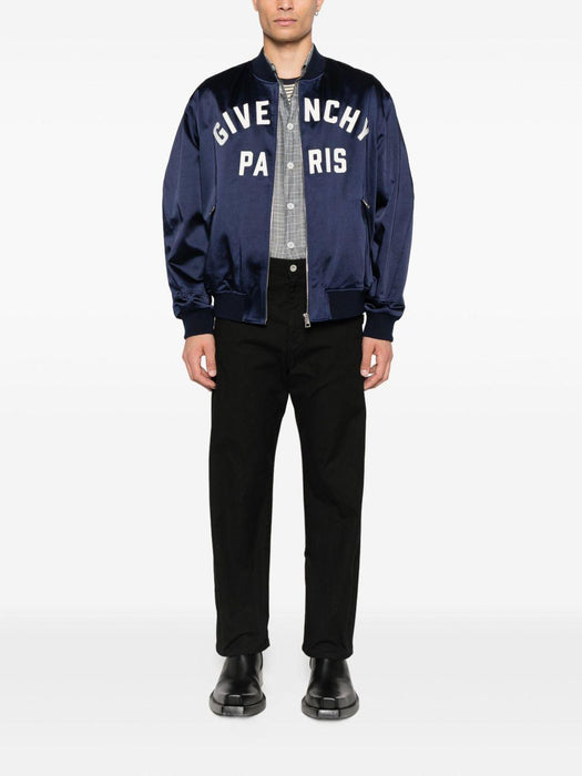 logo bomber jacket BM01E01610 410 GIVENCHY 