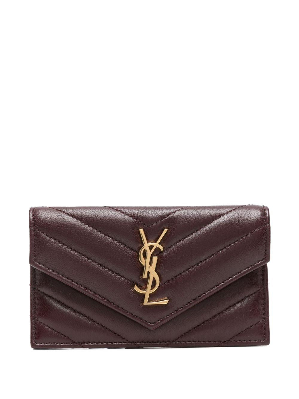 Cassandre matelassé wallet 612808 AAA446195 SAINT LAURENT 
