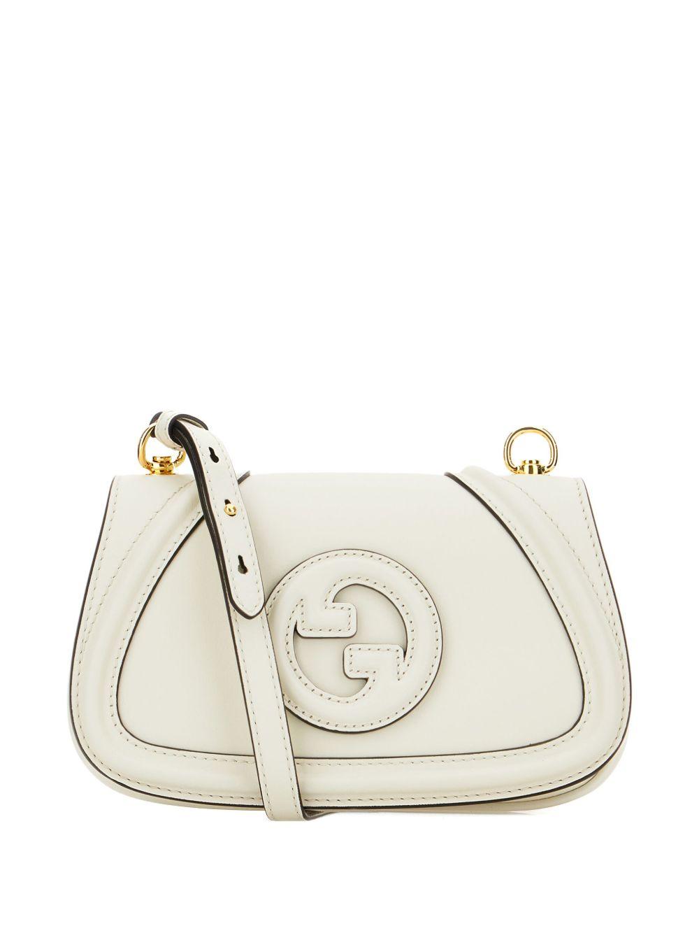 small Blondie leather shoulder bag<BR/><BR/> 815700 AAEC29050 GUCCI 