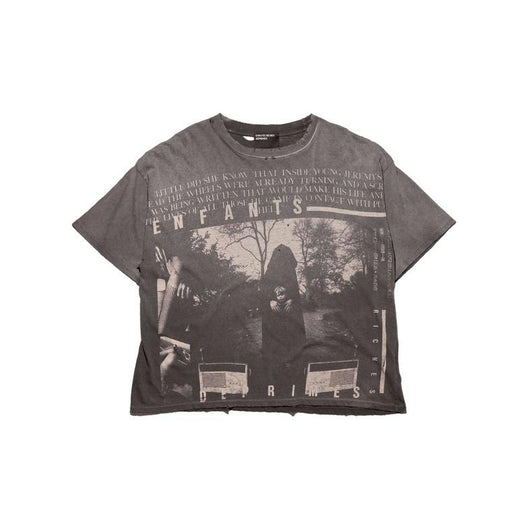 JEREMY T-SHIRT 01-0944 WASHED BROWN ENFANTS RICHES DÉPRIMÉS 