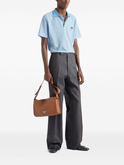 cotton polo shirt UJN765 S WMO 17KSF014E PRADA 