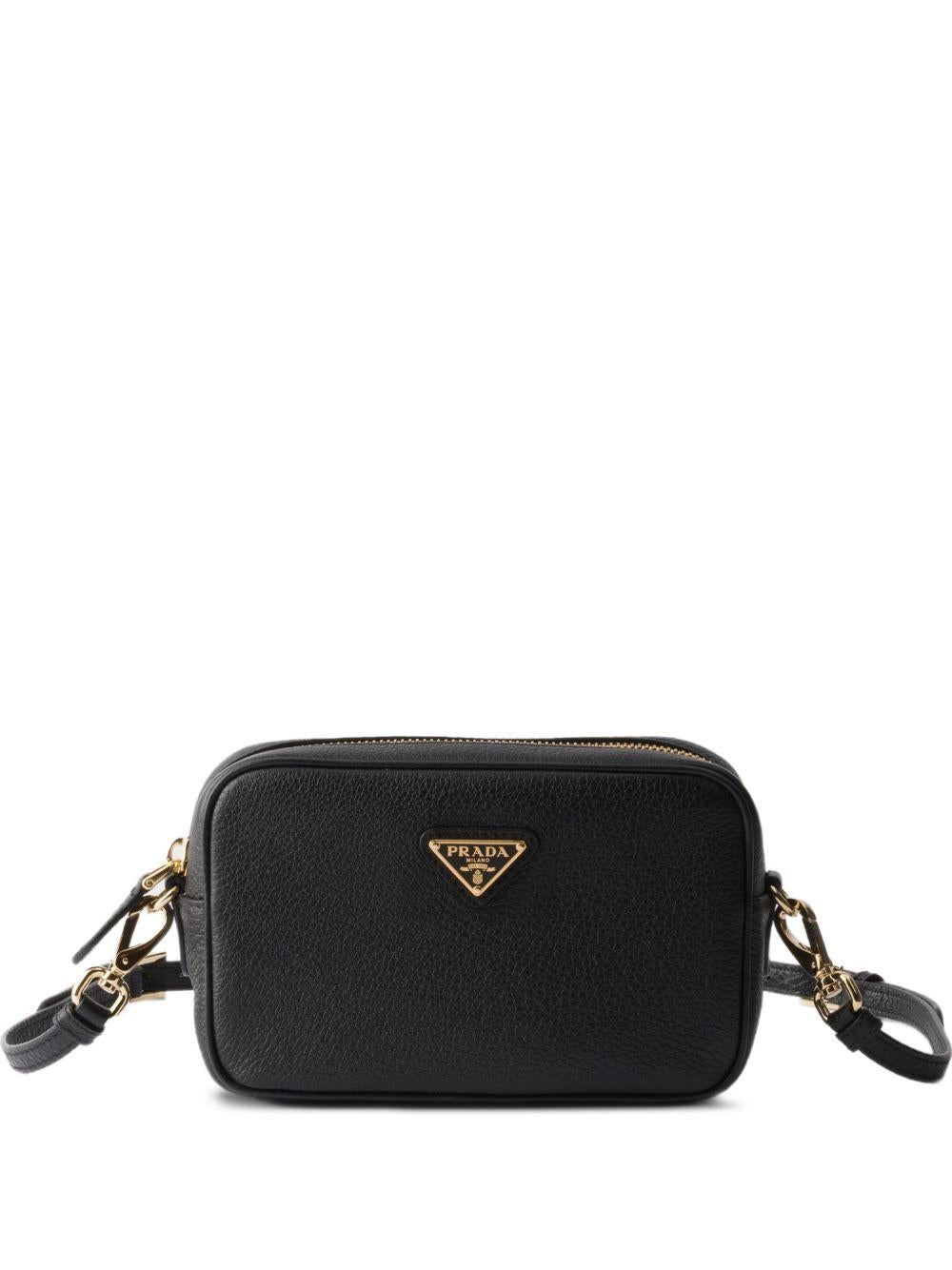 mini leather cross body bag 1NF060 2DKVF0002 PRADA 
