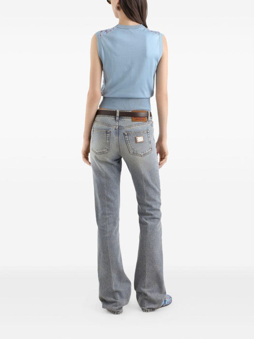 logo-plaque jeans FTDDFD G8OT9S9001 DOLCE & GABBANA 