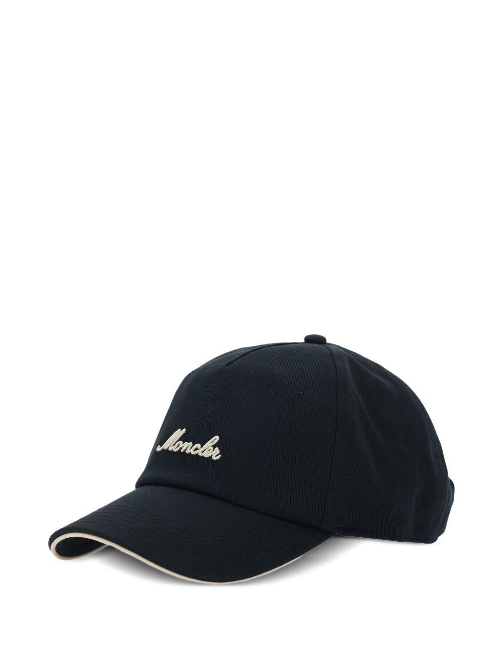 logo cotton baseball cap L10913B00007 0U618999 MONCLER 