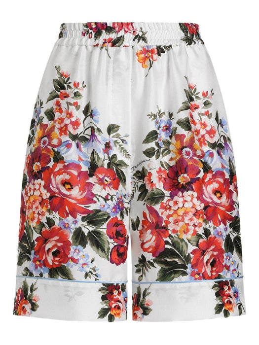 floral-print tie shorts FTC42T IS11IHA5ZO DOLCE & GABBANA 
