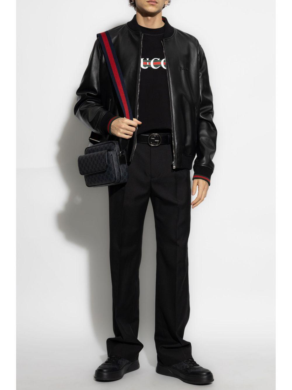 logo-print cotton T-shirt 784361 XJGTE1152 GUCCI 