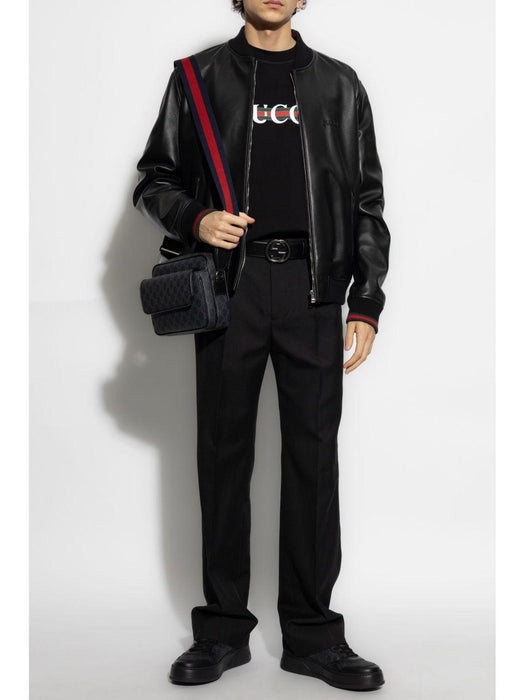 logo-print cotton T-shirt 784361 XJGTE1152 GUCCI 