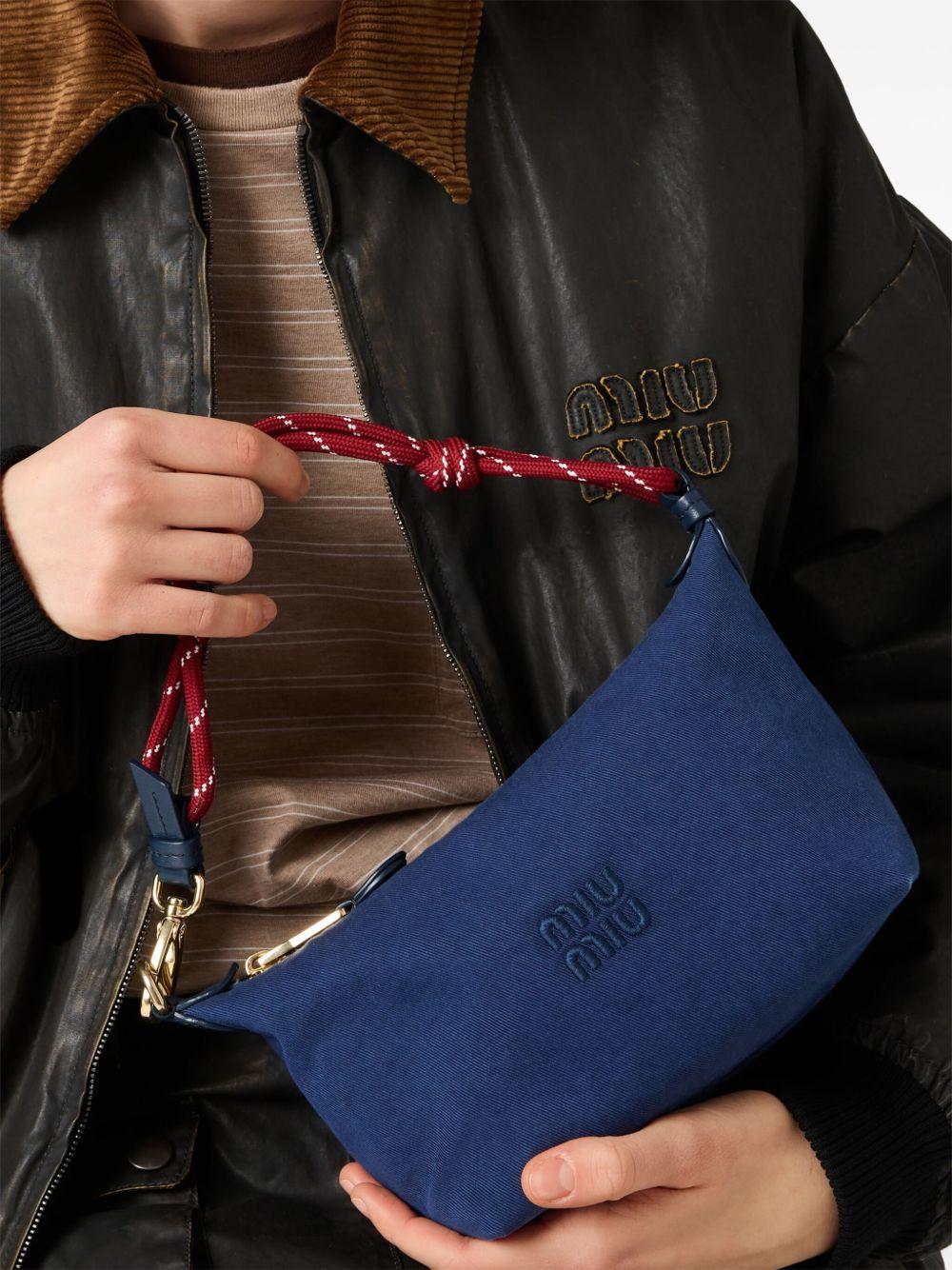 gabardine mini bag 5NE841 2IA7F04GM MIU MIU 