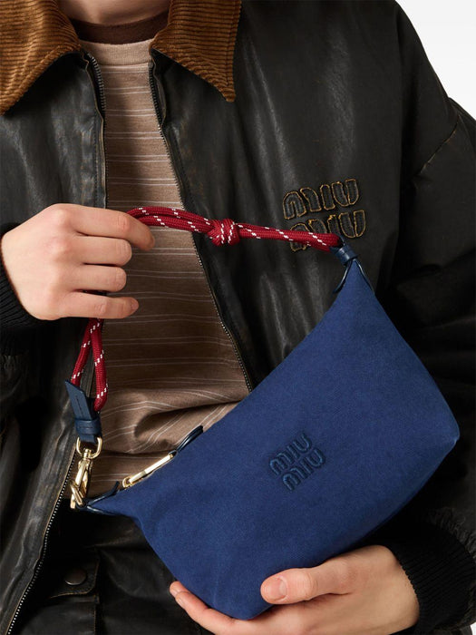 gabardine mini bag 5NE841 2IA7F04GM MIU MIU 