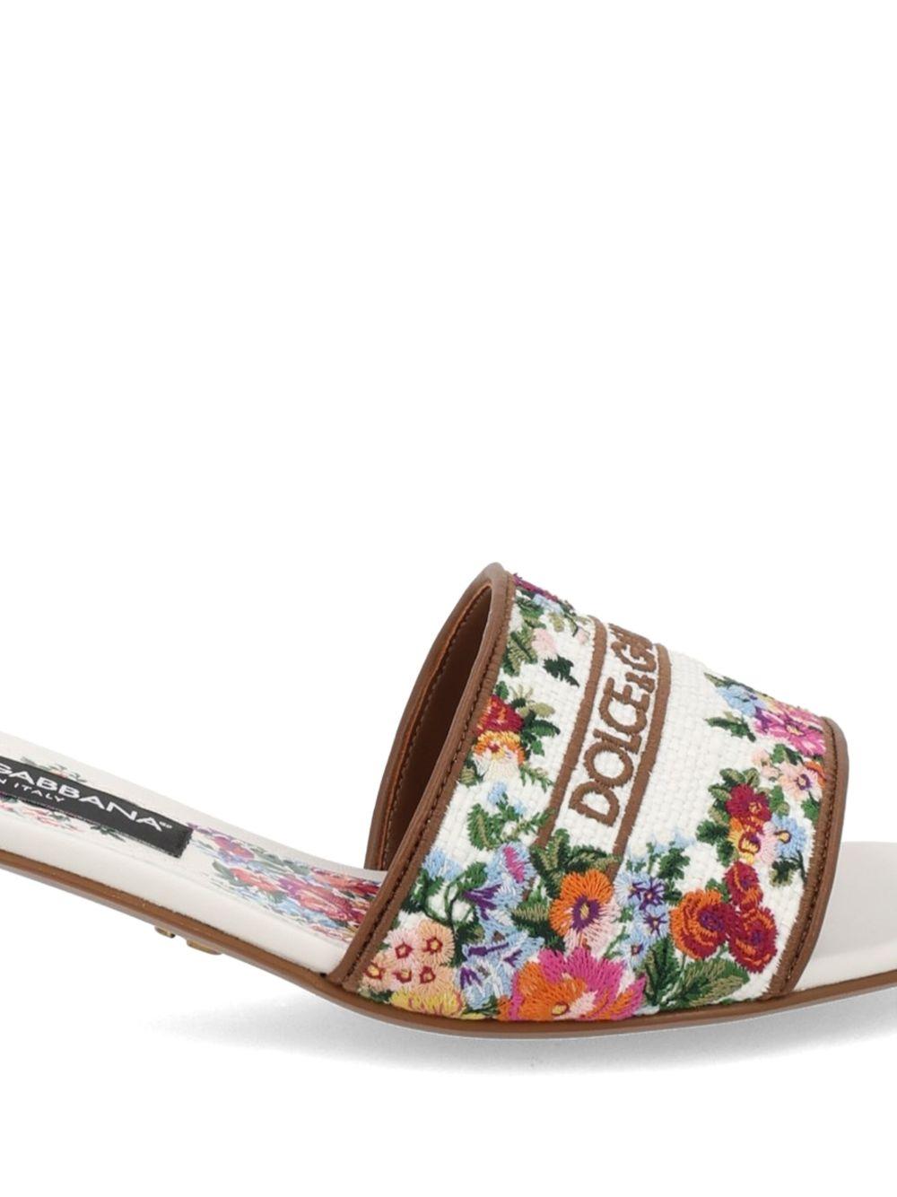 floral sandals CR1748 A64838V135 DOLCE & GABBANA 
