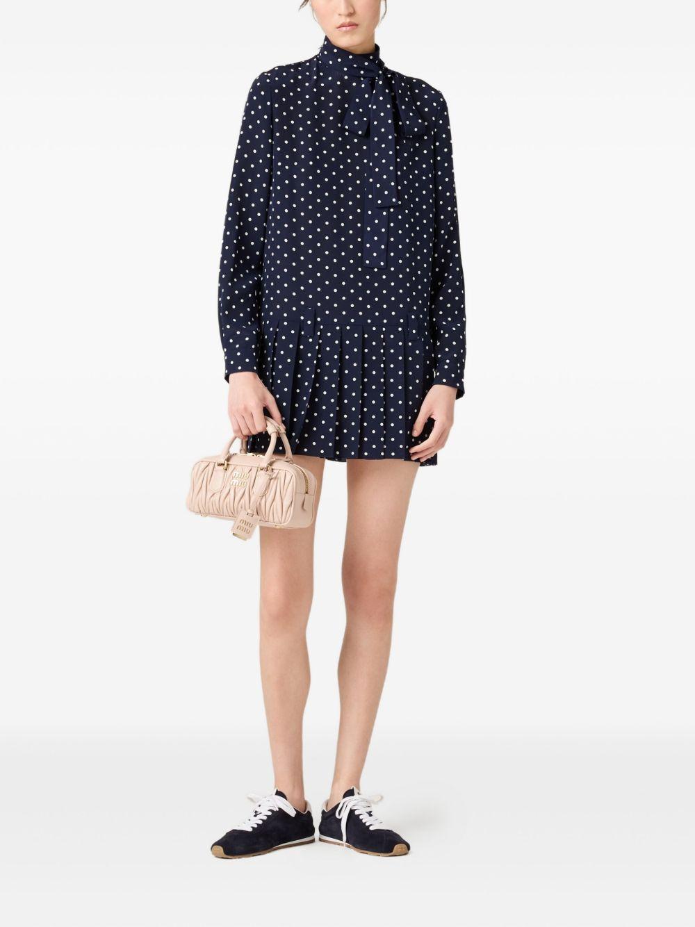 Arcadie matelassé leather tote bag 5BB142 V OON AN88F0236 MIU MIU 