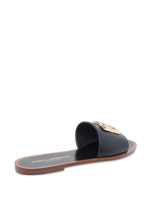 DG-logo leather sandals CQ0619 AW57680999 DOLCE & GABBANA 