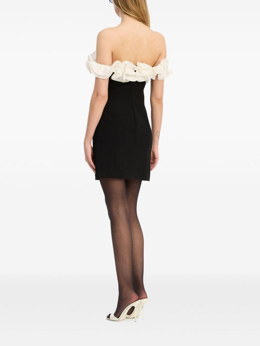 ruffle mini dress 115250100 100 ROTATE 