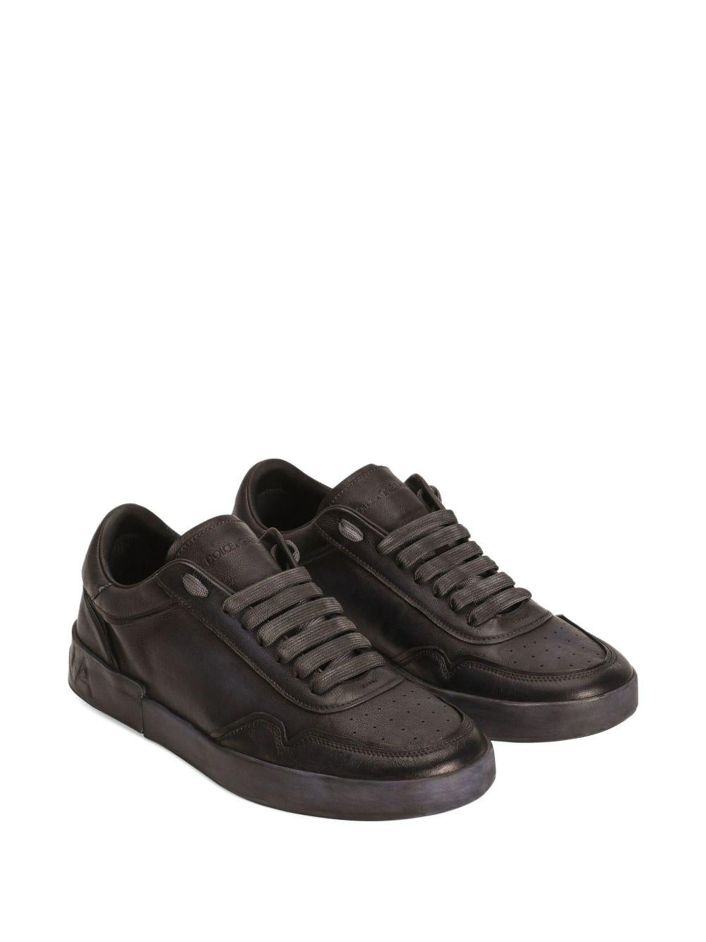 Portofino leather lace-up sneakers CS2378 AW46780999 DOLCE & GABBANA 