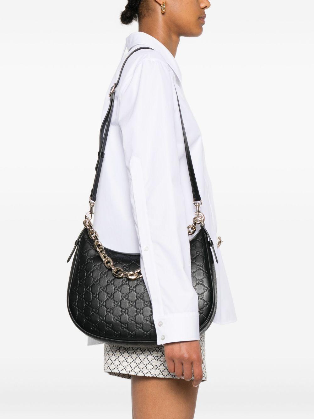 GG-pattern chain-strap bag 820453 AAFDV1000 GUCCI 