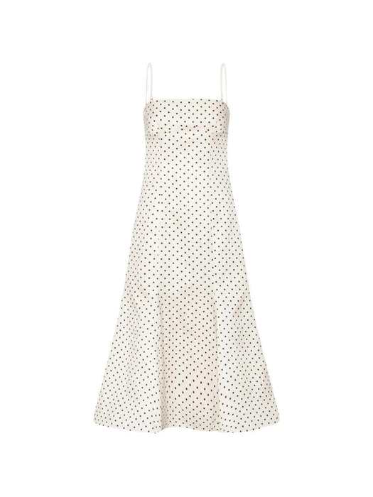 Polka dots midi dress 116524803  ROTATE 