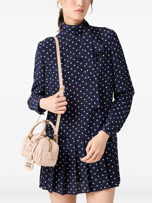 Arcadie matelassé leather tote bag 5BB142 V OON AN88F0236 MIU MIU 