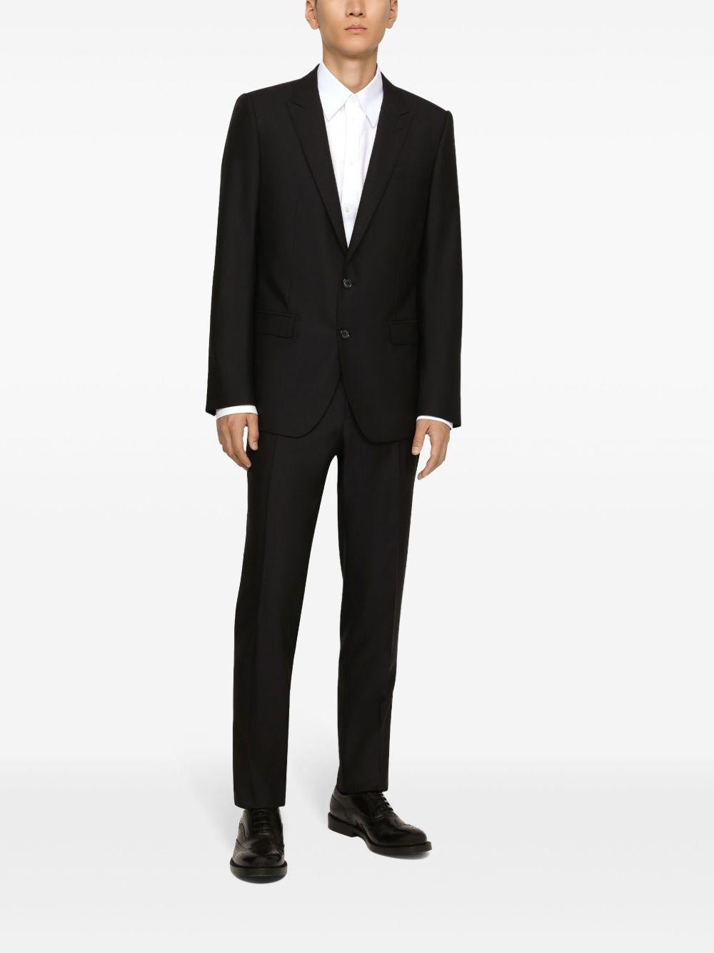 single-breasted wool-silk suit GK0RMT GG059B0665 DOLCE & GABBANA 