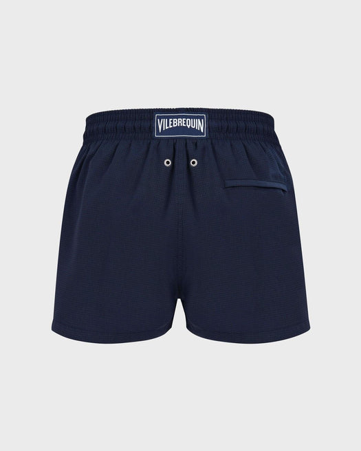 Men Short Ultrafine Merino Wool Swimwear Micro Carreaux 26163812 390V VILEBREQUIN 
