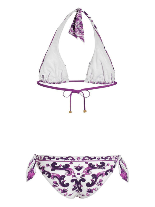 Maiolica-print bikini set O8A54J ONO19IP3TN DOLCE & GABBANA 