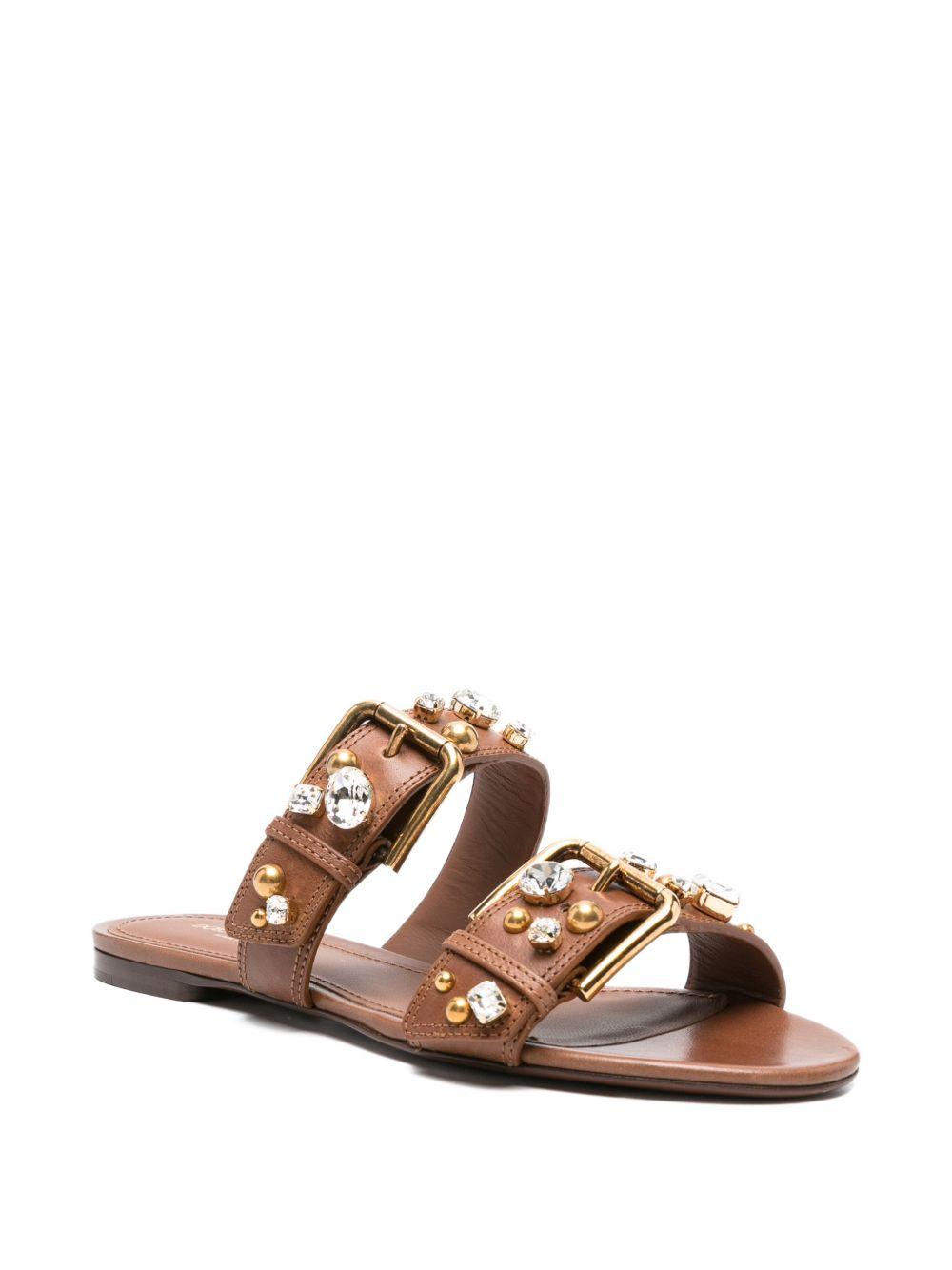 embellished strap sandals CQ0688 A67458C090 DOLCE & GABBANA 