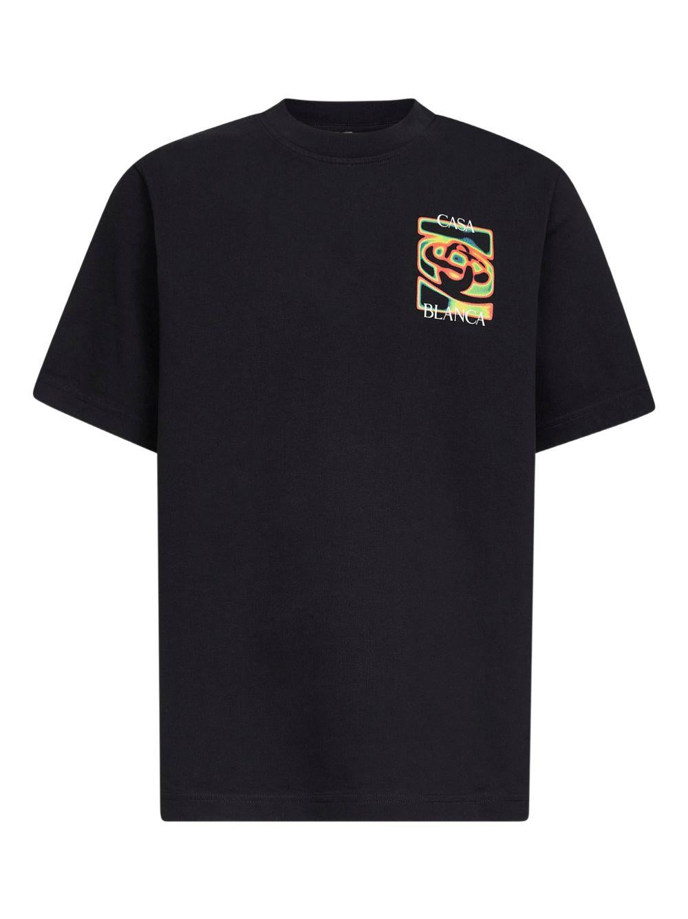 Heat Map logo T-shirt M-SP26-JTS-001-06 HEAT MAP CASABLANCA 