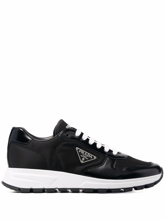 Re-Nylon Triangle-logo low-top sneakers 2EE369 F G000 3LF5F0002 PRADA 