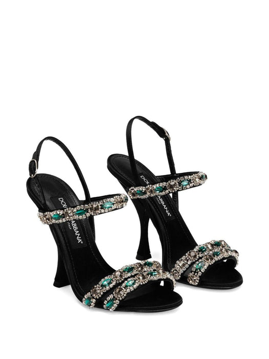 crystal-embellished sandals CR1931 AX14080999 DOLCE & GABBANA 