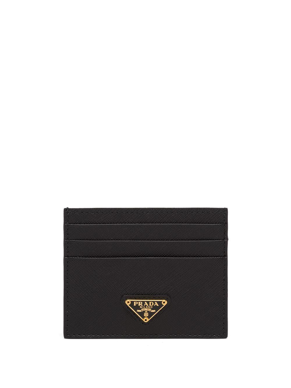 logo-plaque card holder 1MC025 QHHF0002 PRADA 
