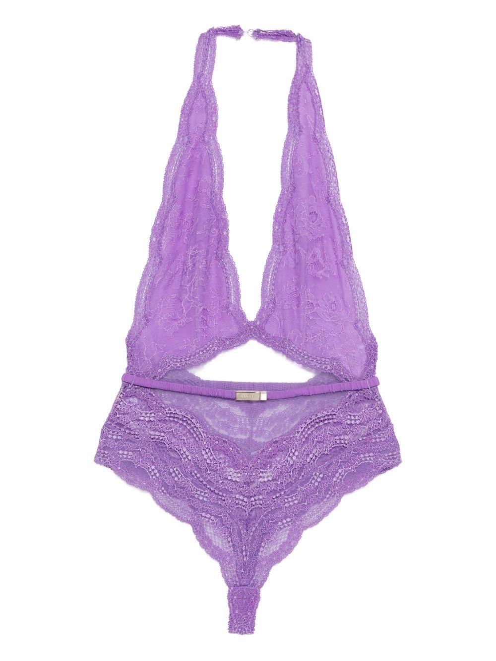 lace cut-out bodysuit 839406 XUANL5007 GUCCI 