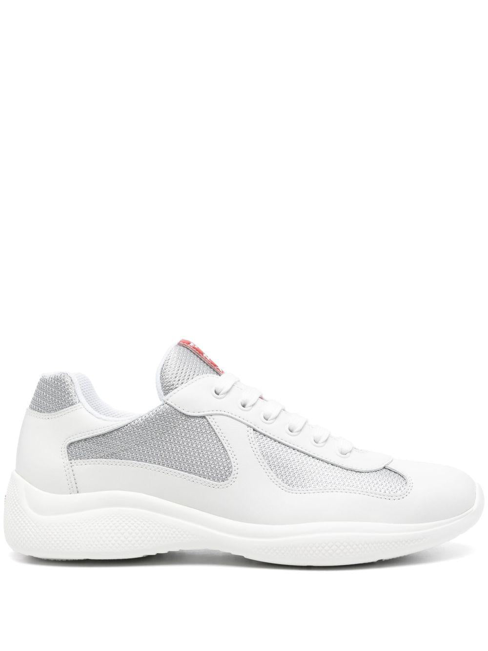 America's Cup mesh-panelled sneakers 4E3400 F G000 6GWF0J36 PRADA 