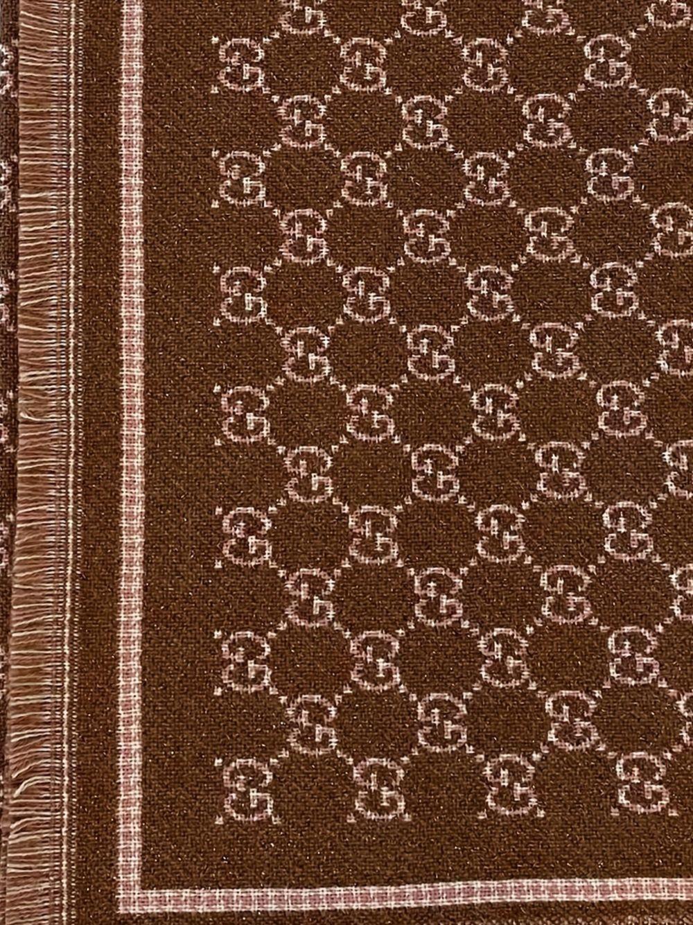 GG pattern scarf 839035 3GAMQ2572 GUCCI 