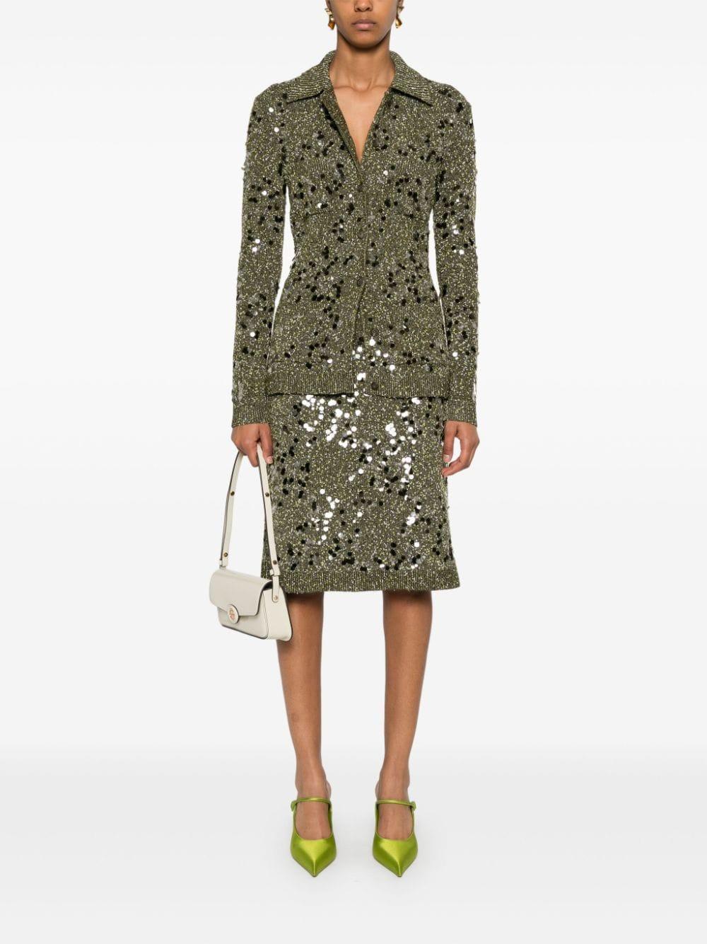 sequin-embellished cardigan 798149 XKD803254 GUCCI 