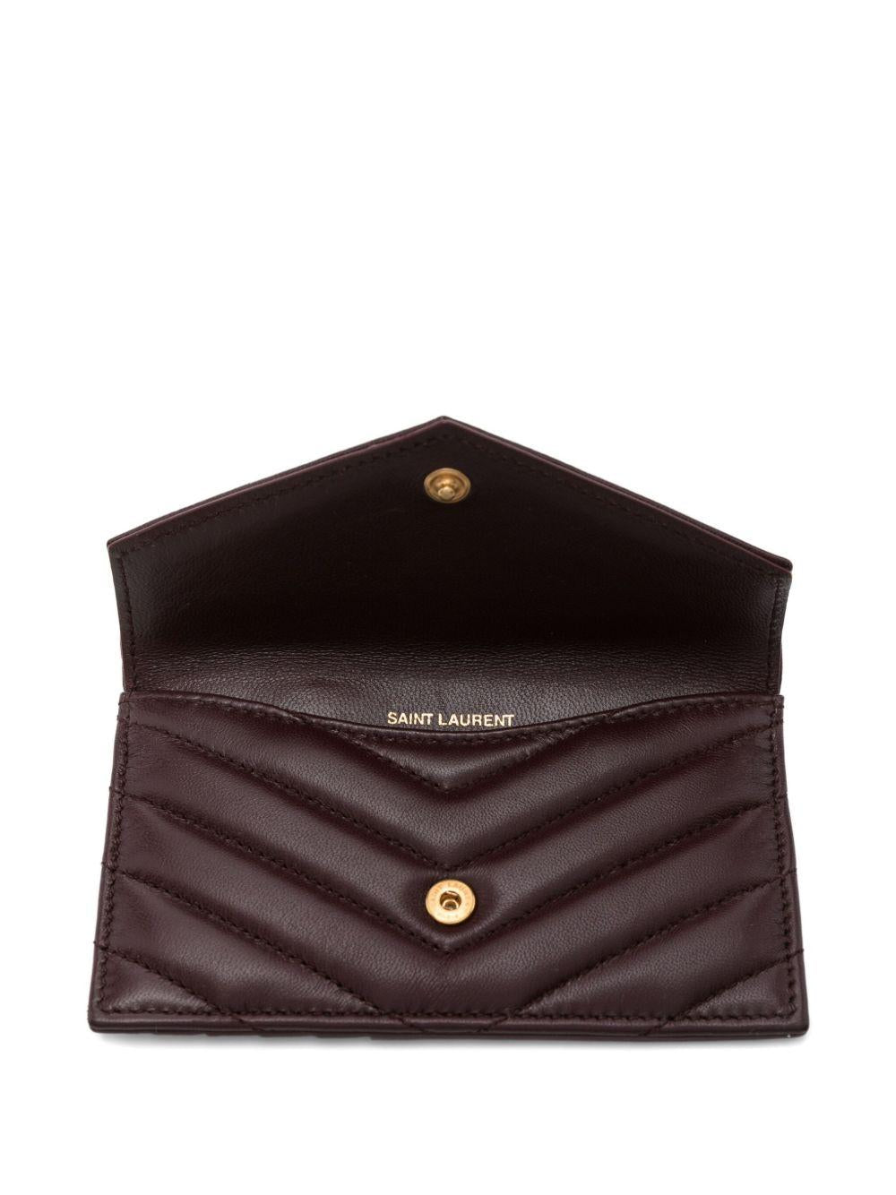Cassandre matelassé wallet 612808 AAA446195 SAINT LAURENT 