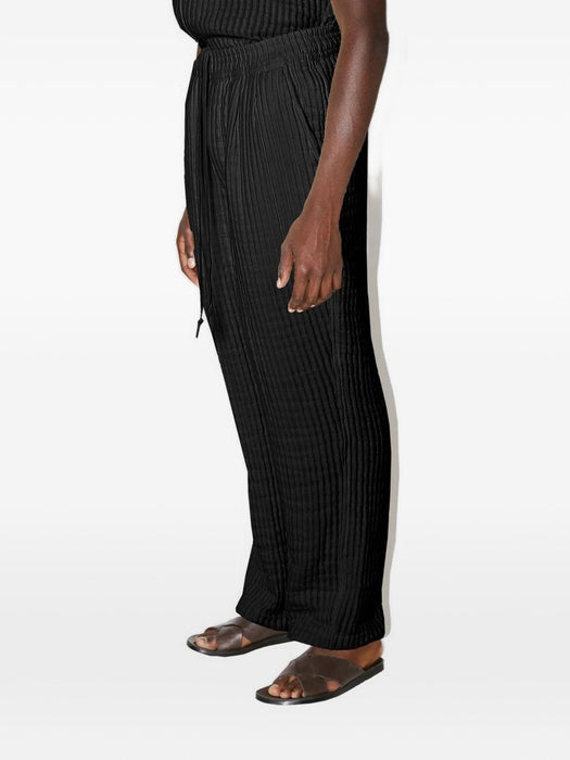 AirCloud Black Cotton Lounge Pants CHILL AIRCLOUDBLACK TRUE TRIBE 