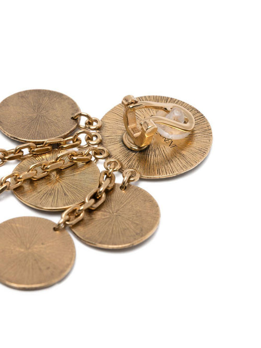 medallion drop earrings 820145 Y15008060 SAINT LAURENT 