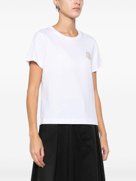 logo-detail crew-neck T-shirt K20938C00023 89AJS00A MONCLER 