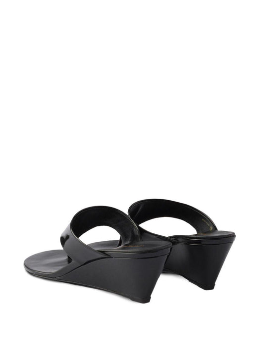 patent-leather wedge sandals 1Y385O F 055 069F0002 PRADA 