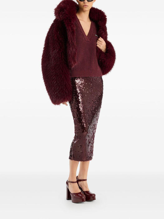 sequin-embellished skirt 1146112734 2734 ROTATE 
