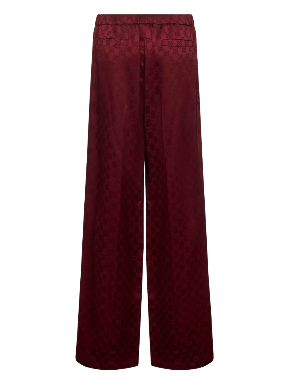 GG jacquard side-stripe trousers<BR/><BR/> 841101 Z7ADF6318 GUCCI 