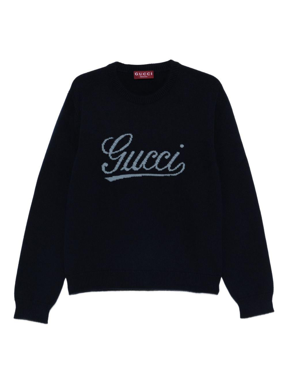 logo crew-neck sweater 795347 XKD744071 GUCCI 